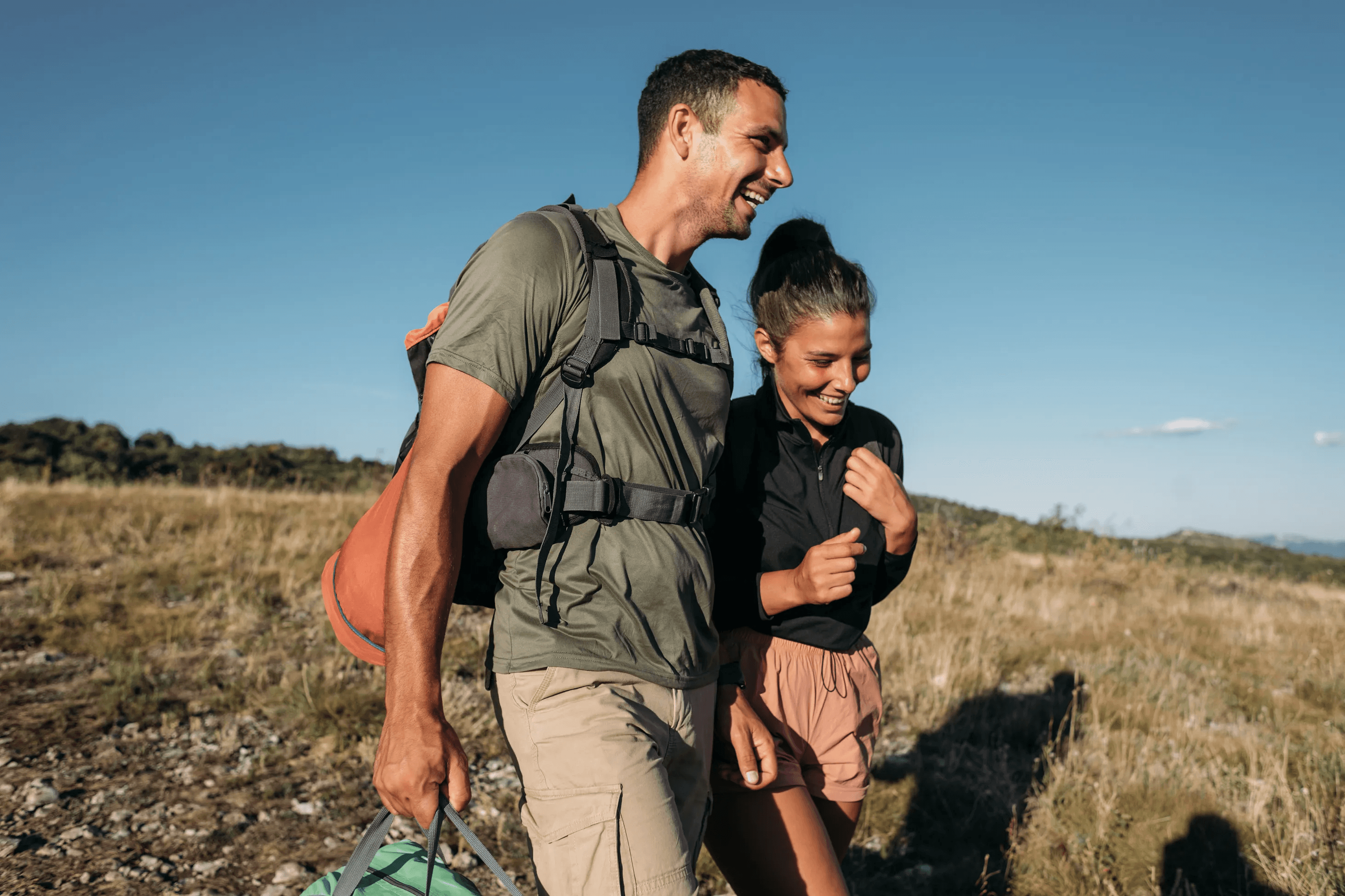 People on a hike